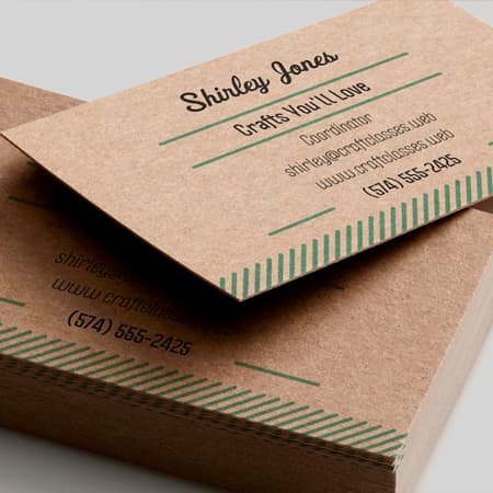 کارت ویزیت کرافت