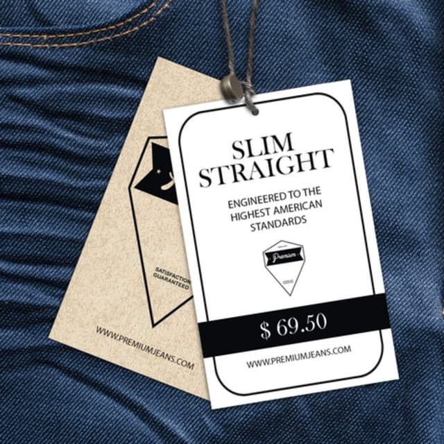 تگ آویز چهارگوش